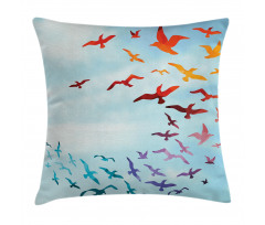 Flying Freedom Sky Art Pillow Cover