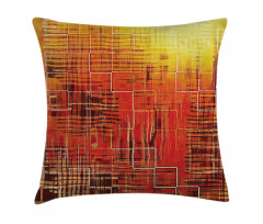 Grunge Retro Mosaic Pillow Cover