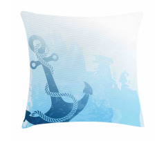 Nautical Deep Sea Bottom Pillow Cover