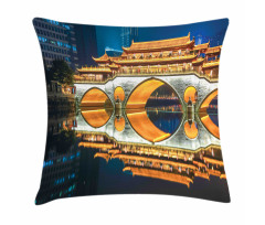 Big Bridge in China Pillow Cover