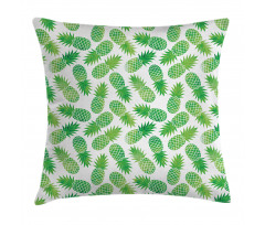 Exotic Pineapple Pattern Pillow Cover