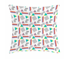 Old Retro Style Pattern Pillow Cover