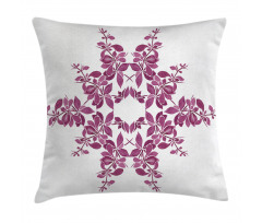 Bridal Flower Bouquet Pillow Cover