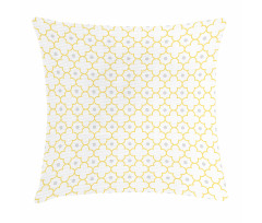 Quatrefoil Dot Petals Pillow Cover
