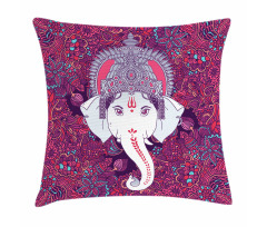 Elephant Mandala Art Pillow Cover