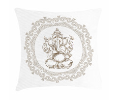 Mandala Ancient Symbol Asian Pillow Cover