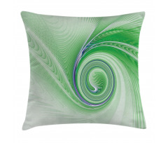 Abstract Fractal Spirals Pillow Cover