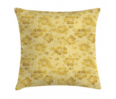 Exotic Hibiscus Flowers Pillow Cover