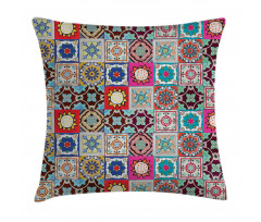 Geometric Mosaic Tiles Pillow Cover
