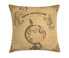 Adventure Words Pillow Cover
