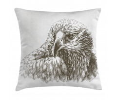 Eagle Wildlife Art Pillow Cover