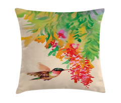 Colibri Exotic Tree Pillow Cover
