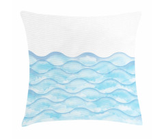 Sea Ocean Waves Art Pillow Cover