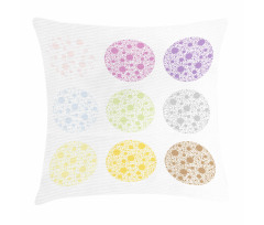 Polka Dots and Rounds Pillow Cover