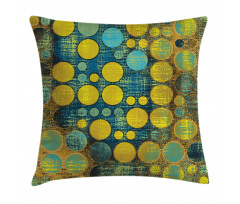 Groovy Polka Dots 60s Pillow Cover