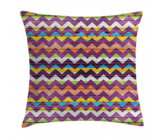 Wood Texture Geometric Pillow Cover