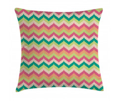 Sixties Funky Strokes Pillow Cover