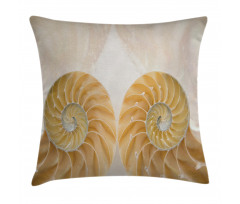 Symmetrical Seashells Pillow Cover