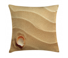 Seashells Yellow Sand Pillow Cover