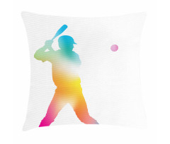 Hitter Swinging Arms Pillow Cover
