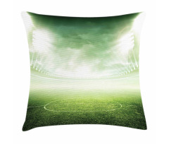 Stadium Arena Football Pillow Cover