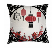 Ornate Graphic Pillow Cover