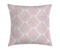 Pink Victorian Pattern Pillow Cover
