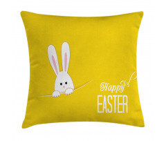 Easter Rabbit Bunny Pillow Cover