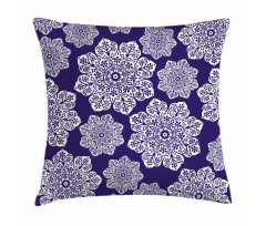 Flora Lace Snowflake Pillow Cover
