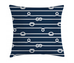 Sailor Knots Marine Pillow Cover