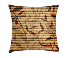 Bamboo Leaves Bohemian Pillow Cover