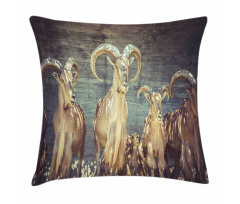 Capricorn Antlers Pillow Cover
