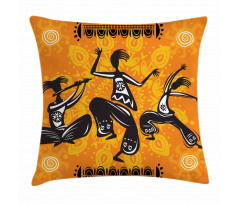 Native Dancer Tribal Pillow Cover