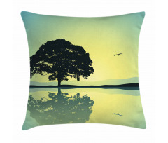 Reflections on Water Sun Pillow Cover