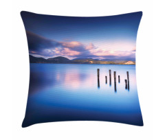 Sky Reflection on Water Pillow Cover