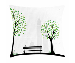 Urban and Rural Harmony Pillow Cover