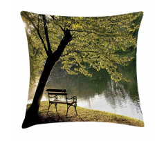 Resting at Riverside Pillow Cover