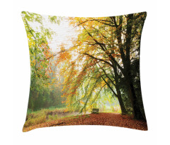 Autumn Forest Peace View Pillow Cover
