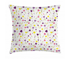 Tulips Spring Romantic Pillow Cover