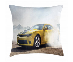 Racing Sports Drifting Men Pillow Cover