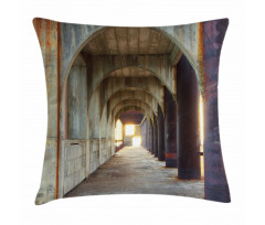 Corridor Concrete Rustic Pillow Cover