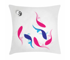 Fish Yin Yang Pillow Cover