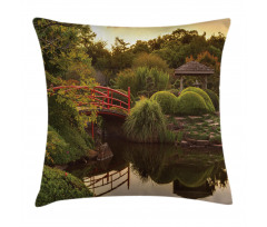 Garden Asia Peace Pillow Cover