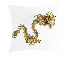 Fire Dragon Astrology Pillow Cover