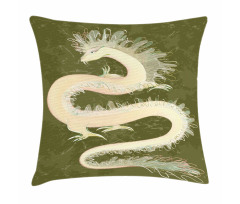 Chinese Dragon Eastern Pillow Cover