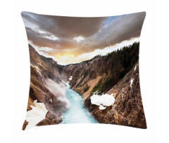 Canyon Forest View Pillow Cover