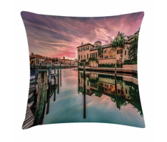 Sunrise River Nautical Pillow Cover