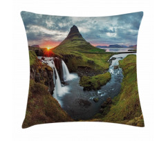 Cascade Stream Wildlife Pillow Cover