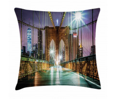 Bridge American Pillow Cover