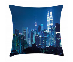 Kuala Lumpur Skyline Pillow Cover